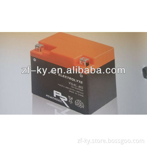 Motorcycle battery parts top quality, dry battery,12V maintenance free battery